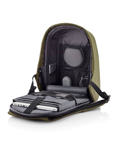 Рюкзак для ноутбука Bobby Hero Small, 13.3", Искусственная кожа, Чёрный