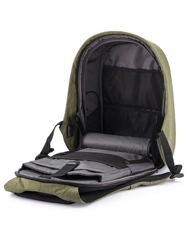 Rucsac pentru Laptop Bobby Hero Small, 13.3", Piele artificială, Negru