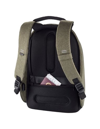 Rucsac pentru Laptop Bobby Hero Small, 13.3", Piele artificială, Negru