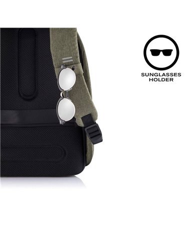 Rucsac pentru Laptop Bobby Hero Small, 13.3", Piele artificială, Negru