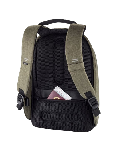 Rucsac pentru Laptop Bobby Hero Small, 13.3", Piele artificială, Negru