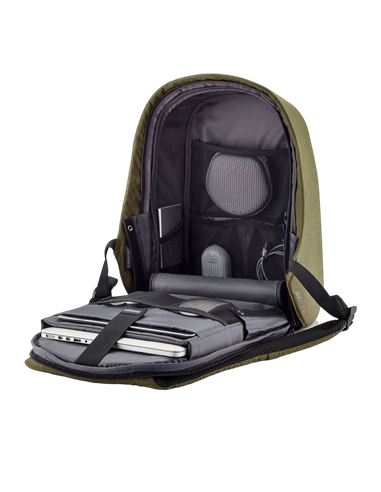 Рюкзак для ноутбука Bobby Hero Small, 13.3", Искусственная кожа, Чёрный