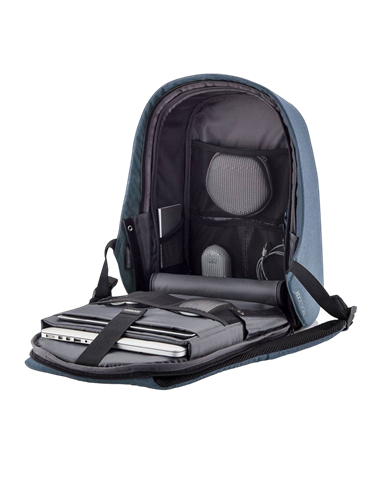 Rucsac pentru Laptop Bobby Hero Small, 13.3", Piele artificială, Albastru