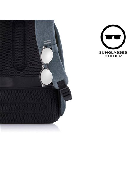 Rucsac pentru Laptop Bobby Hero Small, 13.3", Piele artificială, Albastru