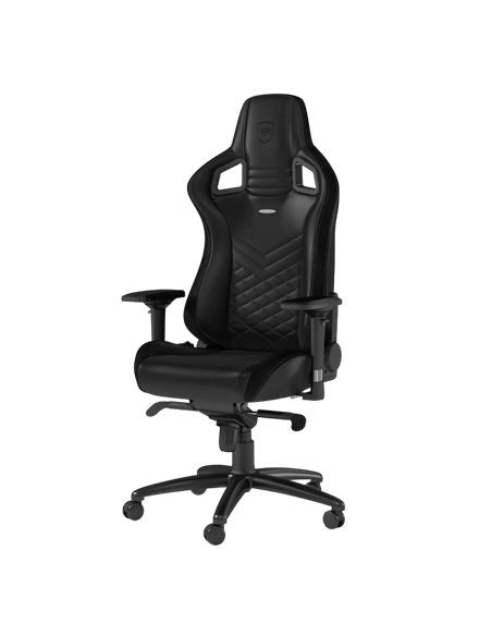 Игровое кресло Noblechairs Epic, Искусственная кожа, Чёрный Игровое кресло Noblechairs Epic, Искусственная кожа, Чёрный