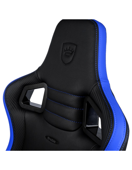 Игровое кресло Noblechairs Epic, Искусственная кожа, Черный | Синий