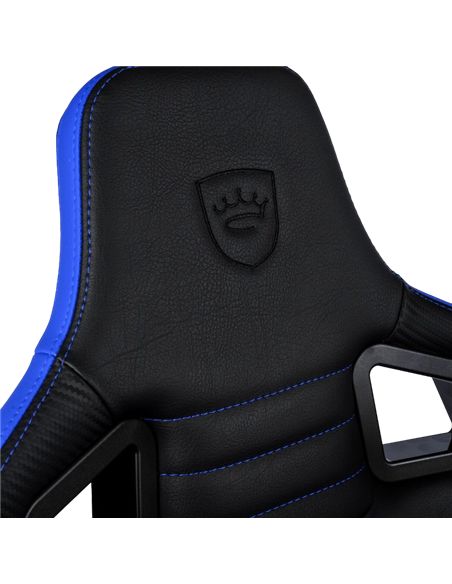Игровое кресло Noblechairs Epic, Искусственная кожа, Черный | Синий