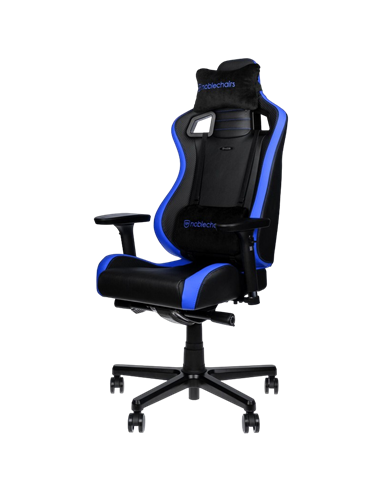 Игровое кресло Noblechairs Epic, Искусственная кожа, Черный | Синий