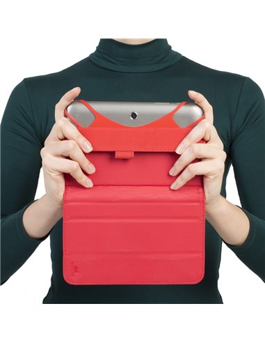 Husă pentru tabletă RivaCase Malpensa, 7", Microfibră, Roșu