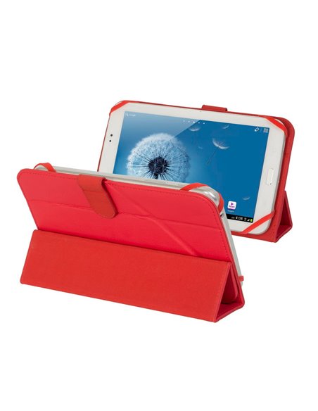 Husă pentru tabletă RivaCase Malpensa, 7", Microfibră, Roșu