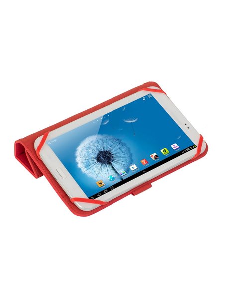 Husă pentru tabletă RivaCase Malpensa, 7", Microfibră, Roșu