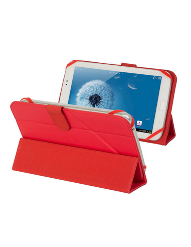 Husă pentru tabletă RivaCase Malpensa, 7", Microfibră, Roșu