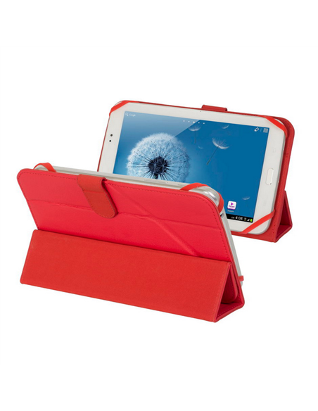 Husă pentru tabletă RivaCase Malpensa, 7", Microfibră, Roșu