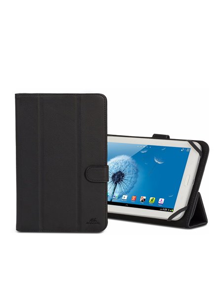 Husă pentru tabletă RivaCase Malpensa, 7", Microfibră, Negru