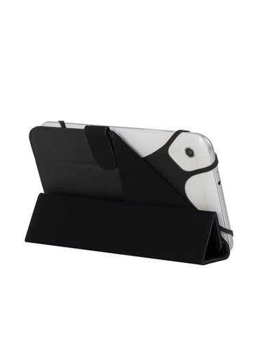 Husă pentru tabletă RivaCase Malpensa, 7", Microfibră, Negru