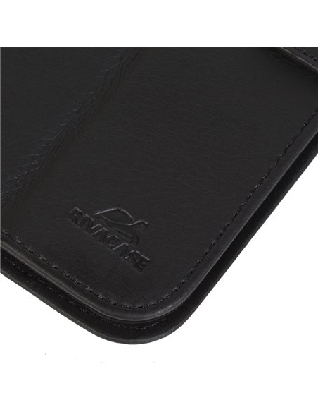 Husă pentru tabletă RivaCase Malpensa, 7", Microfibră, Negru