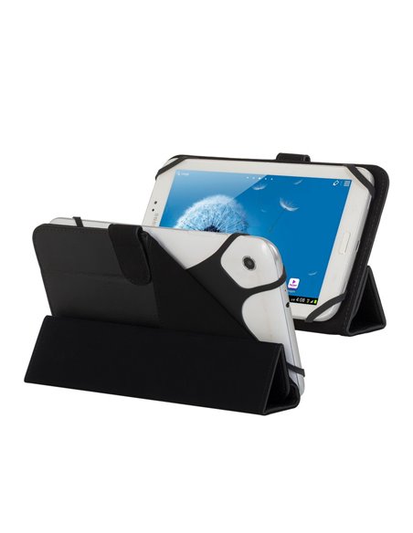 Husă pentru tabletă RivaCase Malpensa, 7", Microfibră, Negru