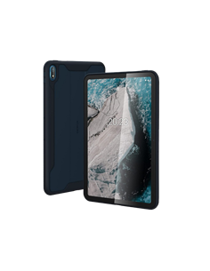 Tablet Case Book PU Leather for Nokia T20, Black