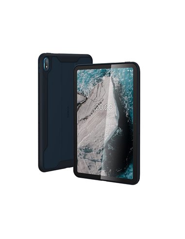 Tablet Case Book PU Leather for Nokia T20, Black