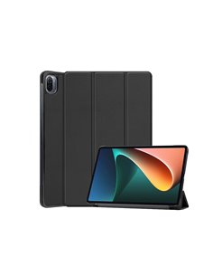 Tablet Case Book PU Leather for Xiaomi Pad 5, Black 2