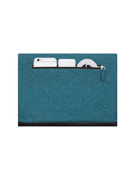 Husă universală pentru Laptop RivaCase Lantau, 13", Poliester, Acvamarin