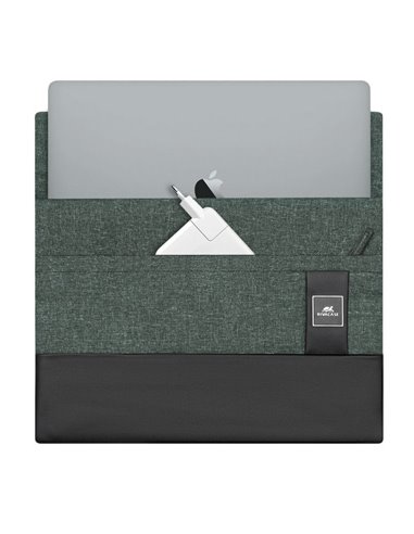 Husă universală pentru Laptop RivaCase Lantau, 13.3", Poliester, Khaki