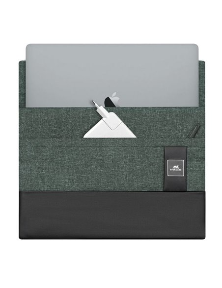 Husă universală pentru Laptop RivaCase Lantau, 13.3", Poliester, Khaki