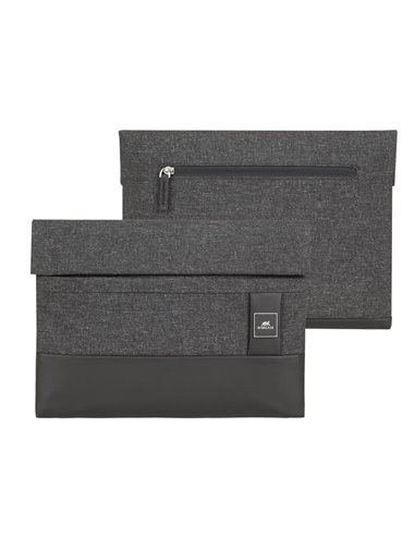 Универсальный чехол для ноутбука RivaCase Lantau, 13", Полиэстер, Чёрный