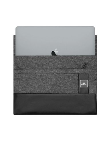 Универсальный чехол для ноутбука RivaCase Lantau, 13", Полиэстер, Чёрный