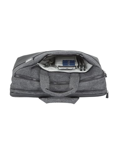 Geantă pentru Laptop Rivacase Lantau, 15.6", Poliester, Negru