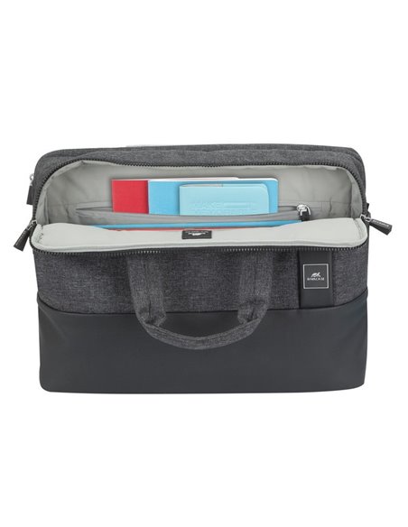 Geantă pentru Laptop Rivacase Lantau, 15.6", Poliester, Negru