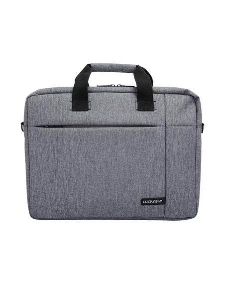 Geantă pentru Laptop Luckysky LSM8870, 15.6", Poliester, Gri Geantă pentru Laptop Luckysky LSM8870, 15.6", Poliester, Gri