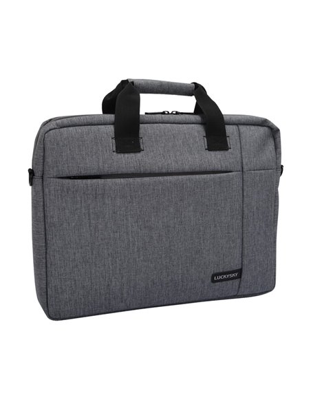 Сумка для ноутбука Luckysky LSM8870, 15.6", Полиэстер, Серый Сумка для ноутбука Luckysky LSM8870, 15.6", Полиэстер, Серый