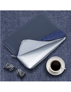 Geantă pentru Laptop RivaCase Egmont, 13.3", Polyester, Albastru 2