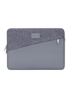 Geantă pentru Laptop RivaCase Egmont, 13.3", Polyester, Gri