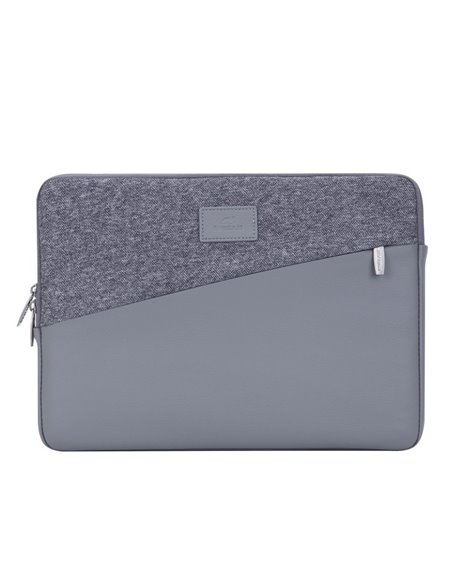 Geantă pentru Laptop RivaCase Egmont, 13.3", Polyester, Gri