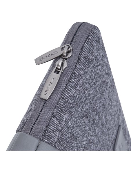 Сумка для ноутбука RivaCase Egmont, 13.3", Polyester, Серый