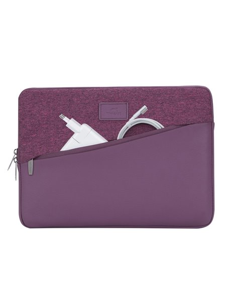 Geantă pentru Laptop RivaCase Egmont, 13.3", Polyester, Roșu
