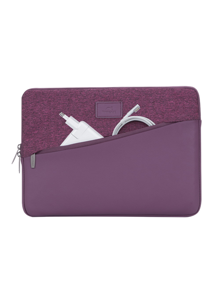 Geantă pentru Laptop RivaCase Egmont, 13.3", Polyester, Roșu