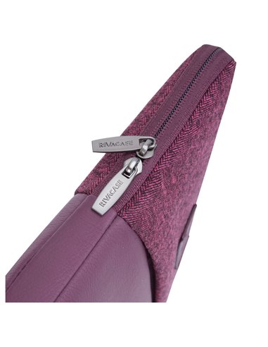 Geantă pentru Laptop RivaCase Egmont, 13.3", Polyester, Roșu