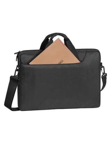 Сумка для ноутбука Rivacase Komodo, 15.6", Полиэстер, Чёрный