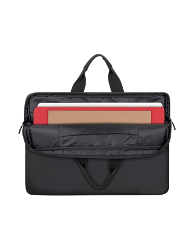Geantă pentru Laptop Rivacase Komodo, 15.6", Poliester, Negru