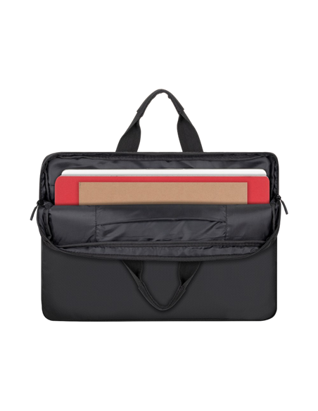 Geantă pentru Laptop Rivacase Komodo, 15.6", Poliester, Negru