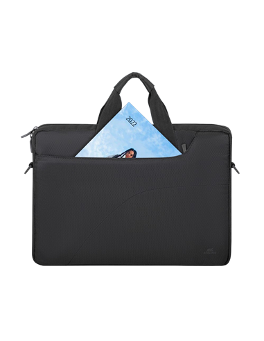 Сумка для ноутбука Rivacase Komodo, 15.6", Полиэстер, Чёрный