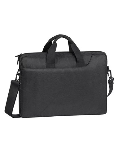 Сумка для ноутбука Rivacase Komodo, 15.6", Полиэстер, Чёрный