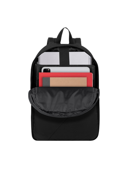 Rucsac pentru Laptop RivaCase Komodo, 15.6", Poliester, Negru