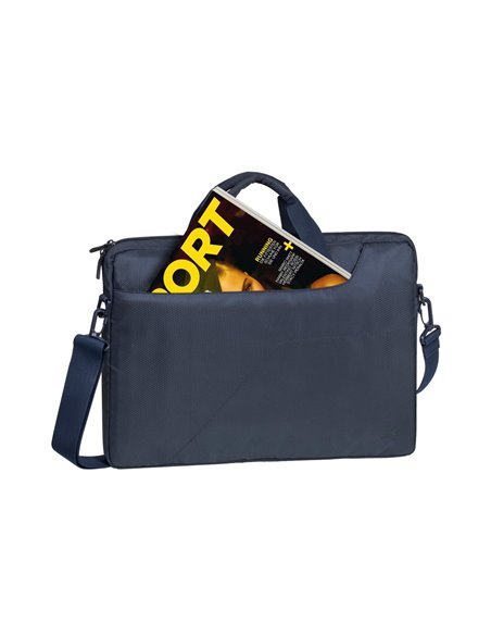 Geantă pentru Laptop Rivacase Komodo, 15.6", Poliester, Albastru-închis