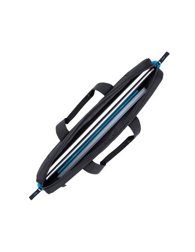 Geantă pentru Laptop RivaCase Regent, 15.6", Poliester, Negru