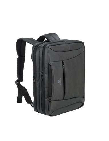 Geantă pentru Laptop RivaCase Central, 16", Poliester, Negru