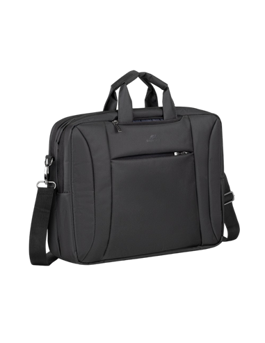 Geantă pentru Laptop RivaCase Central, 16", Poliester, Negru
